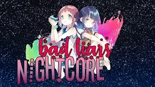 [Nightcore][AMV] bad liars{french version}