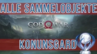 God of War Konunsgard Alle Sammelobjekte - Raben - Nornentruhen - Artefakte Fundorte