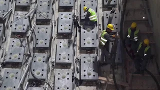 OSMANGAZİ KÖPRÜSÜ  ARDGERME BORULARI VE TRAMPETLERİNİN FOLD AND FORM YÖNTEMİ İLE KAPLANMASI İŞİ