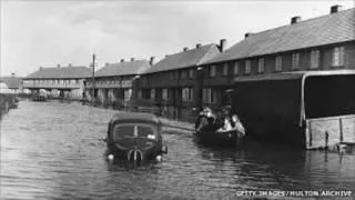 Canvey Island flood 31st January 1953