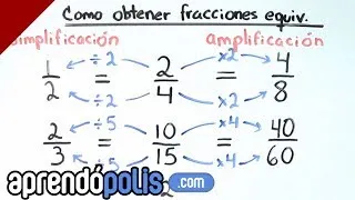 Como obtener fracciones equivalentes