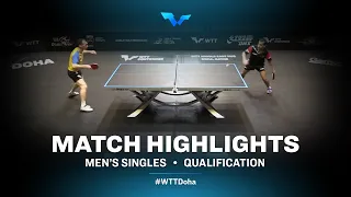 Micheal Tauber vs Zhmudenko Yaroslav | WTT Contender Doha 2021 | Men's Singles | QUAL Highlights