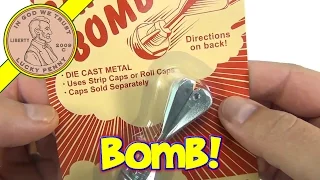 Classic Metal Cap Bomb Toy - Uses Strip Caps or Roll Caps, 2009 Schylling