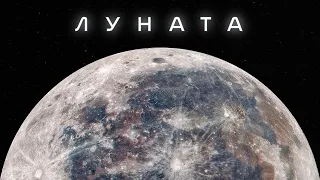 Луната в Ultra HD: Всичко за естествения спътник на Земята!  #космос  #астрономия  #луна