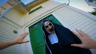 DEMON NUN VS PARKOUR IN REAL LIFE (THE CONJURING)