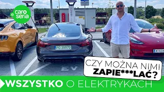 Jakie jest zużycie prądu powyżej 140 km/h i test szybkiej ładowarki (TEST PL 4K) | eCaroSeria