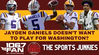 Jayden Daniels Draft Drama | Sports Junkies