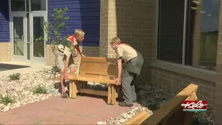 Brothers give back through Eagle Scout projects