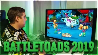 BATTLETOADS 2019 - ОБЗОР НА НОВЫЕ И СТАРЫЕ БОЕВЫЕ ЛЯГУШКИ!