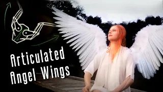 DIY Aticulated Wings Tutorial!  (Controlled by Hands)