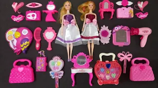 Hello Kitty Toys | Satisfying Unboxing Purple & Maroon Barbie doll w/ Makeup Bag & Accessories |ASMR