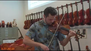 "Despacito" on 1.2 MILLION Dollar Violin (Live with Loop Pedal)