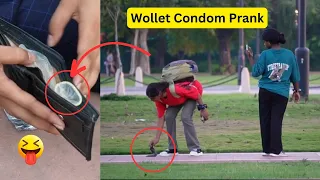 Wollet Condom prank 😂🤣  krishraj op
