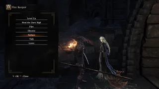 DS3 Cinders Mod - Getting bonked by Firekeeper