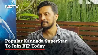 Ahead Of Karnataka Polls, Kannada Star Kiccha Sudeep To Join BJP Today