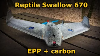 Reptile Swallow-670 летающее крыло FPV которое все забыли!