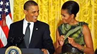 Barack Obama Teases Michelle Obama