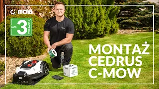 Montaż kosiarki automatycznej Cedrus C-MOW | CEDRUS na warsztacie