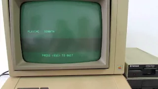 Apple IIe introduction, Apple demo disc