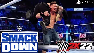 WWE 2k22|John Cena Kevin Owens vs Roman Reigns Sami Zayn|SmackDown|Ps5 Gameplay