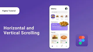 Horizontal and Vertical Scrolling in Figma | Figma Tutorial