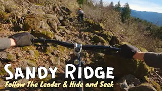 Sandy Ridge Trail System near Mount Hood, OR - Follow The Leader & Upper Hide and Seek - Rocky Flow!