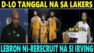 JUST IN: D'ANGELO RUSSELL TANGGAL NA sa LAKERS | LEBRON NIRE-RECRUIT NA si IRVING