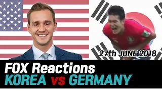 Korea vs Germany 2018 World CupㅣFOX commentary