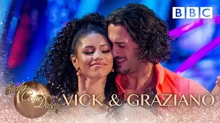 Vick Hope and Graziano Di Prima Cha Cha to 'More Than Friends' by James Hype - BBC Strictly 2018