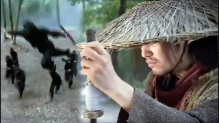 Kung Fu Martial Arts Film: A beggar masters martial arts, defeating hundreds of Japanese samurai.
