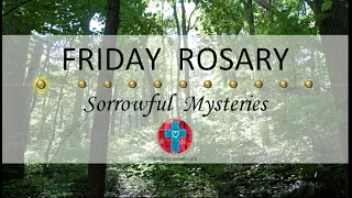 Friday Rosary • Sorrowful Mysteries of the Rosary 💜 October 20, 2023 VIRTUAL ROSARY - MEDITATION