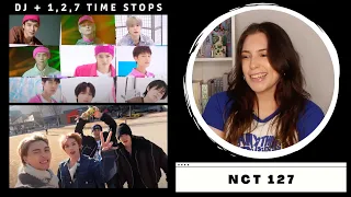 NCT 127 엔시티 127 'DJ' Track Video + 127 '1, 2, 7 (Time Stops)' Self-filmed MV REACTION