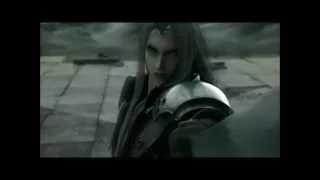 cloud vs sephiroth with fitting music