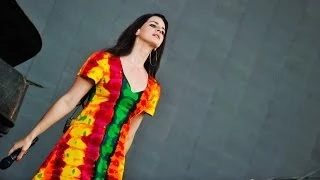 Instavid of Lana Del Rey at Glastonbury 2014