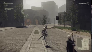 NieR:Automata Enemies drop in