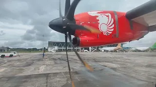 Wings Air ATR 72-500 PK-WFT Take Off from Samarinda