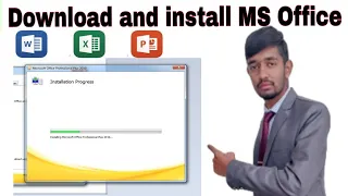 How to Install and Download MS Office in Computer in Urdu/Hindi. Install Microsoft office in Laptop.