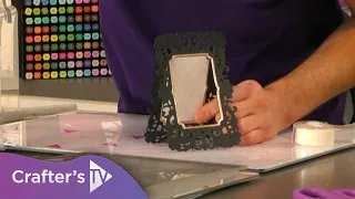 How to create a shape card with the Gemini Ornate Dies