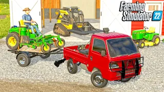 I BOUGHT THE WEIRDEST MOWING TRUCK!? (SURVIVAL BUSINESS)