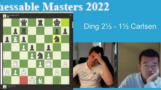 Watch - Ding Beats World Champion Magnus Carlsen !!!