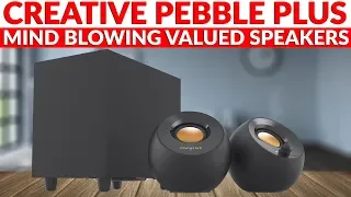 Creative Pebble Plus Computer Speaker Review - Mind Blowing Value - YouTube Tech Guy