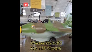 Messerschmitt Me 163 Komet rocket-powered interceptor aircraft #aviation #military #history