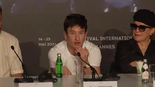 Barry Keoghan talks dancing on screen and enduring tattoo makeup for Andrea Arnold's 'Bird,' in Cann