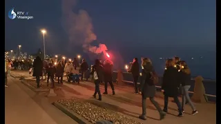 Liefdevolle Lichtjestocht door straten van Vlissingen