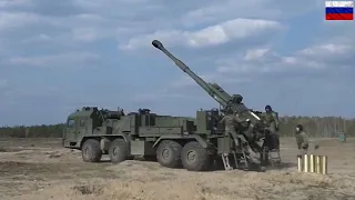 New 2s43 malva self-propelled howitzer tested by Russia