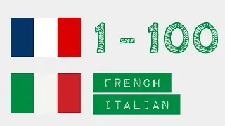 Numeri da 1 a 100  - francese - italiano