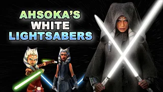 THE STORY OF HOW AHSOKA TANO GOT HER WHITE LIGHTSABERS