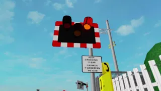 Fenwick North Level Crossing - Roblox (13/07/2023)