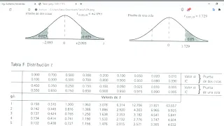 Estimación de la media (t de Student) | Ejemplo 1