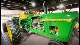 Amazing Tractor Collection of Carrousel Farms in Monroe, WI